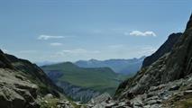 06 Les Chansures depuis le haut de la cascade